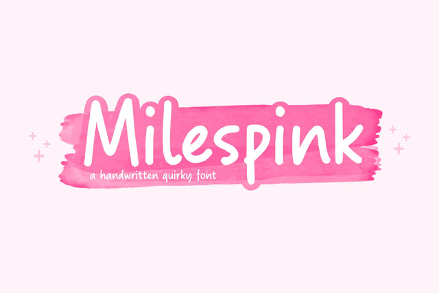 Milespink Font Allouse.Studio 