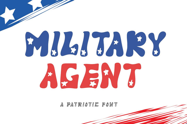 Military Agent Font Prasetya Letter 