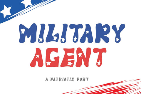 Military Agent Font Prasetya Letter 