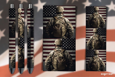 Military Pen Wraps Bundle | Sublimation SVG SvgOcean 