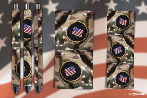 Military Pen Wraps Bundle | Sublimation SVG SvgOcean 