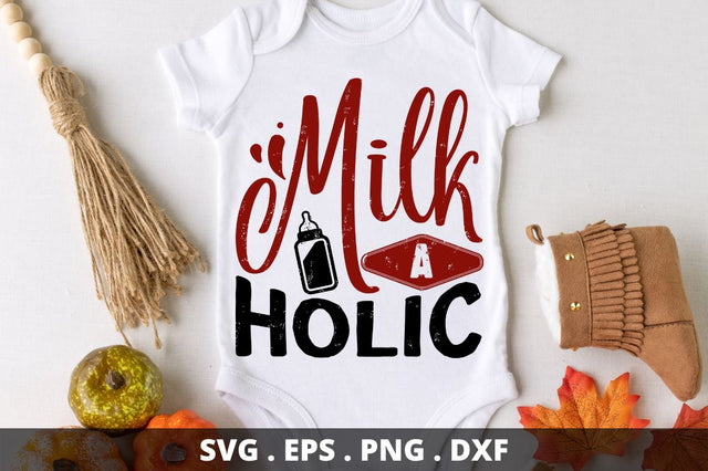 Milk a holic SVG Designangry 