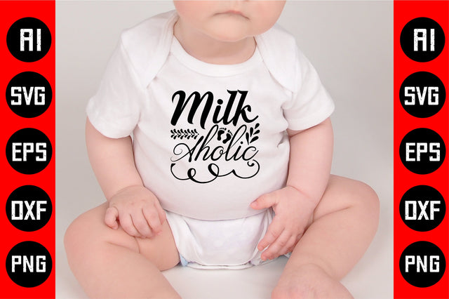 Milk Aholic SVG CraftlabSvg29 