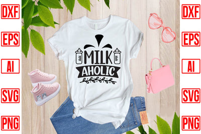 Milk Aholic SVG CraftlabSvg29 