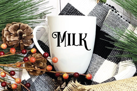Milk and Cookies Bundle - Christmas Plate - Christmas Mug SVG Old Market 