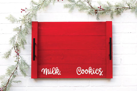 Milk and Cookies Bundle - Christmas Plate - Christmas Mug SVG Old Market 