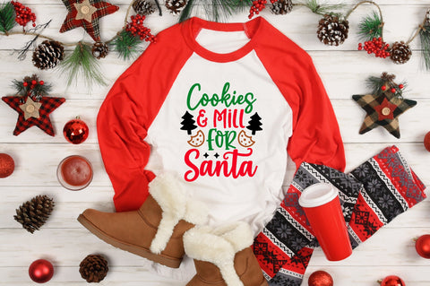 milk and cookies for santa SVG SVG buydesign 