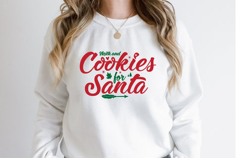 Milk and Cookies for Santa svg SVG orpitasn 