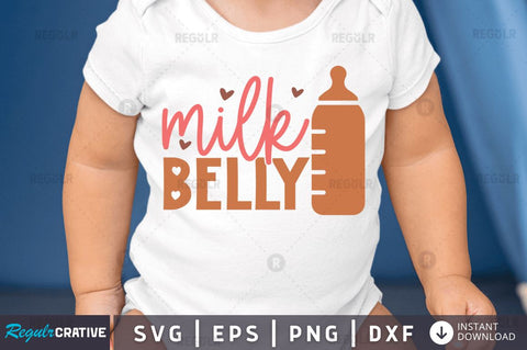 Milk belly SVG SVG Regulrcrative 