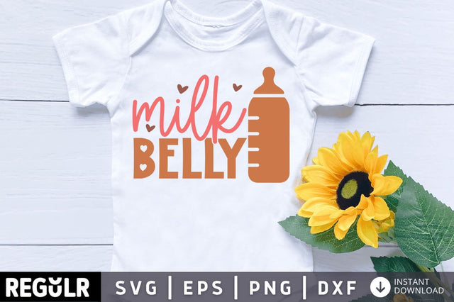 Milk belly SVG SVG Regulrcrative 
