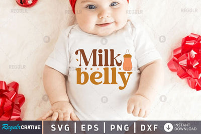 Milk belly SVG SVG Regulrcrative 