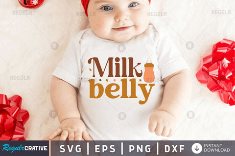Milk belly SVG SVG Regulrcrative 