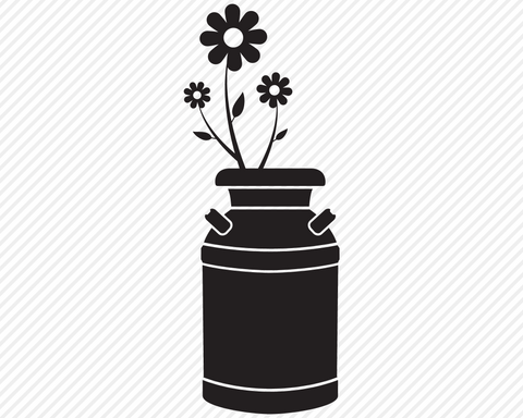 Milk Can Bundle | Country SVG SVG Texas Southern Cuts 