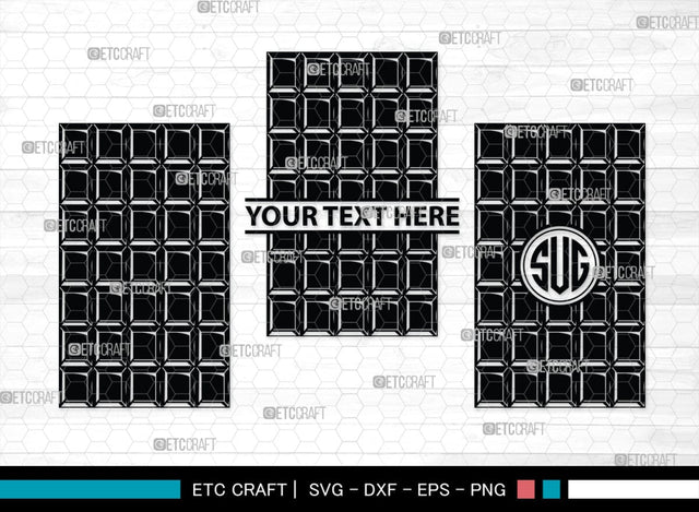 Milk Chocolate Monogram, Milk Chocolate Silhouette, Milk Chocolate SVG, Chocolate Bar Svg, Dark Chocolate Svg, Dark Milk Chocolate Svg, Candy Bar Svg, SB00454 SVG ETC Craft 