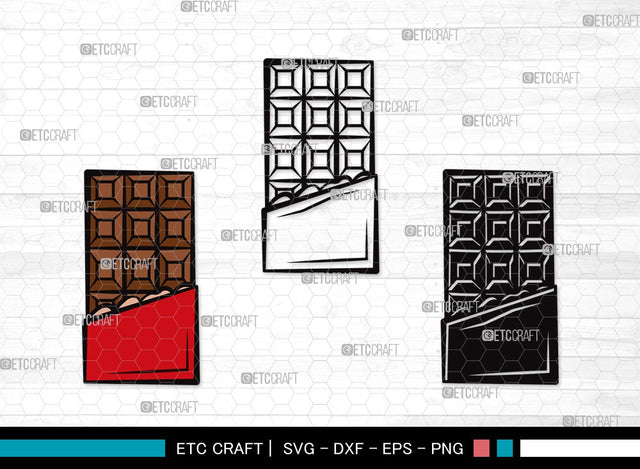 Milk Chocolate SVG Cut File | Milk Chocolate Bar Svg | Chocolate Svg | Dark Milk Chocolate | Milk Chocolate Clipart SVG ETC Craft 
