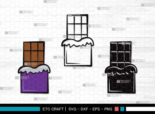 Milk Chocolate SVG Cut File | Milk Chocolate Bar Svg | Chocolate Svg | Dark Milk Chocolate | Milk Chocolate Clipart SVG ETC Craft 