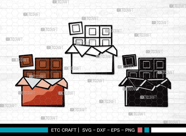 Milk Chocolate SVG Cut File | Milk Chocolate Bar Svg | Chocolate Svg | Dark Milk Chocolate | Milk Chocolate Clipart SVG ETC Craft 