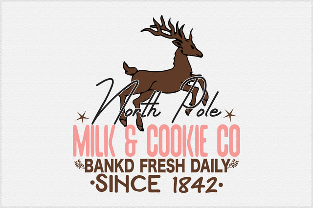 Milk & Cookie Co Christmas Sublimation Creativeart88 