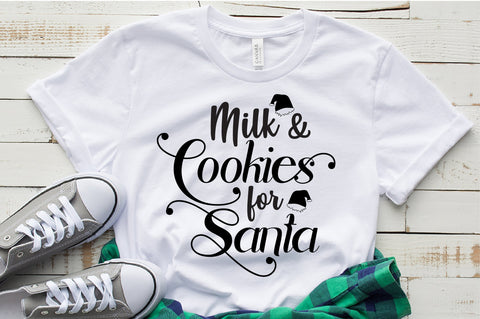 Milk & Cookies for Santa SVG nirmal108roy 
