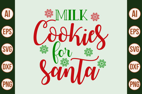 milk cookies for santa-svg SVG nirmal108roy 