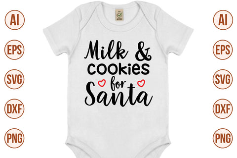 Milk & cookies for Santa-svg SVG orpitasn 