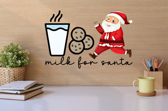 milk for santa sublimation Sublimation SVGista 