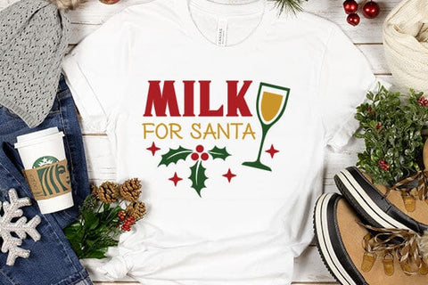 Milk For Santa SVG Angelina750 