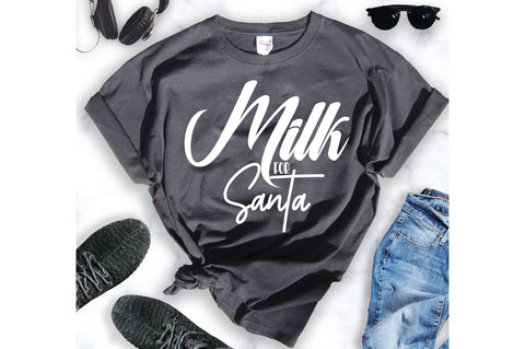 Milk for Santa SVG orpitasn 