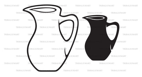 Milk jug SVG TribaliumArtSF 