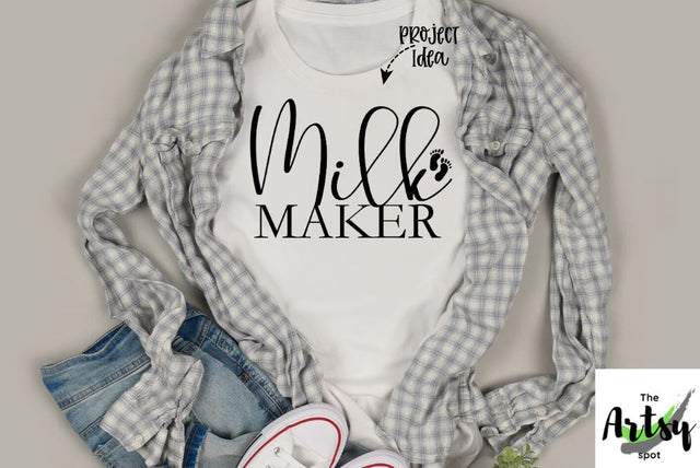 Milk Maker-Nursing mom-Breastfeeding mom SVG The Artsy Spot 