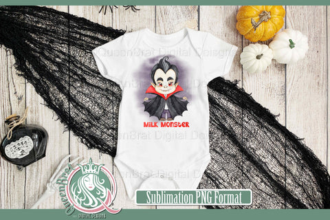 Milk Monster Sublimation Sublimation QueenBrat Digital Designs 