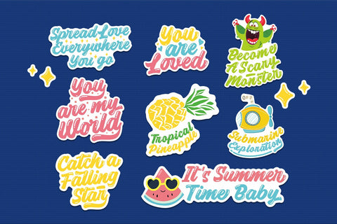 Milk Peach - Quirky Playful Script Font Four Lines Std. 