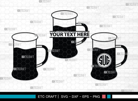 Milk Shake Monogram, Milk Shake Silhouette, Milk Shake SVG, Drink Shake Svg, Ice Cream Svg, Smoothie Svg, Frappuccino Svg, SB00455 SVG ETC Craft 