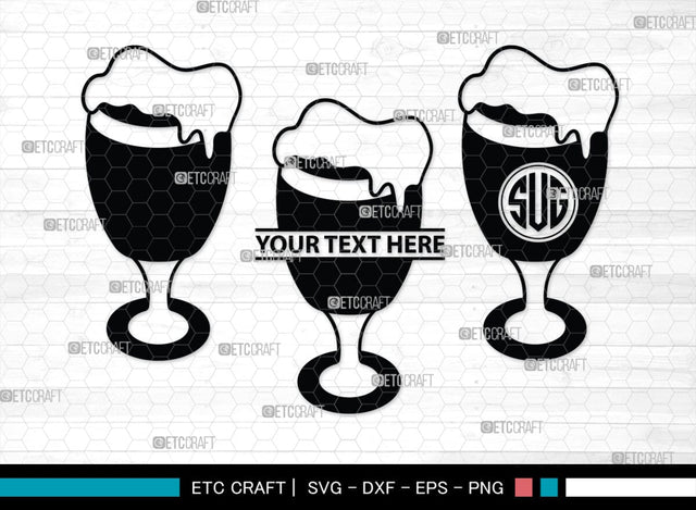 Milk Shake Monogram, Milk Shake Silhouette, Milk Shake SVG, Drink Shake Svg, Ice Cream Svg, Smoothie Svg, Frappuccino Svg, SB00455 SVG ETC Craft 