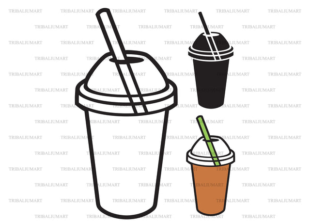 Milk shake SVG TribaliumArtSF 
