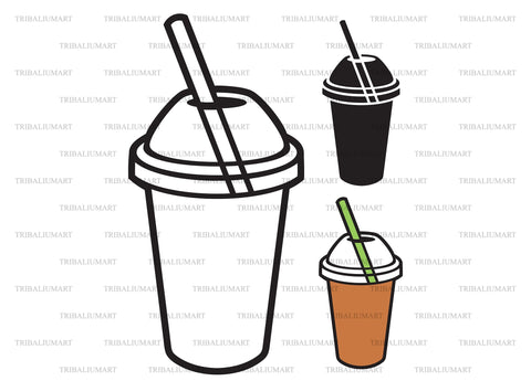 Milk shake SVG TribaliumArtSF 