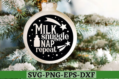 Milk snuggle nap repeat SVG, Milk snuggle nap repeat SVG DESIGNISTIC 