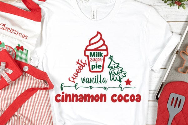 Milk sugar pie sweets vanilla flour cinnamon cocoa SVG Angelina750 