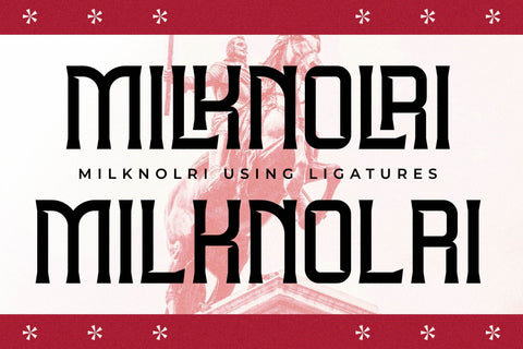 Milknolri Typeface Font Storytype Studio 
