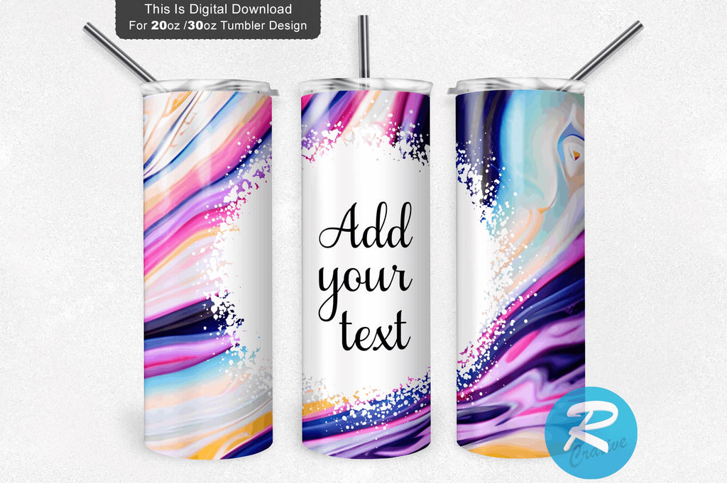 Milkway purple 20 oz / 30 oz Tumbler PNG - So Fontsy