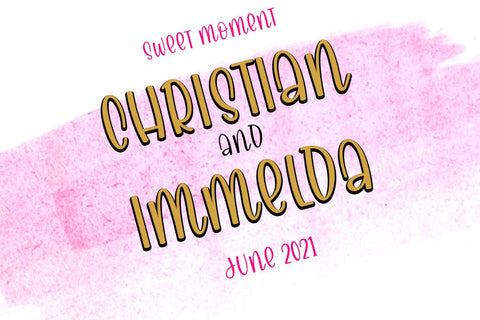 Milky Honey Font Supersemar Letter 