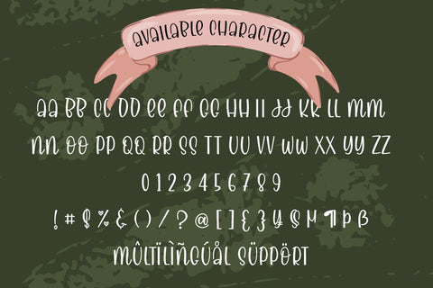 Milky Honey Font Supersemar Letter 