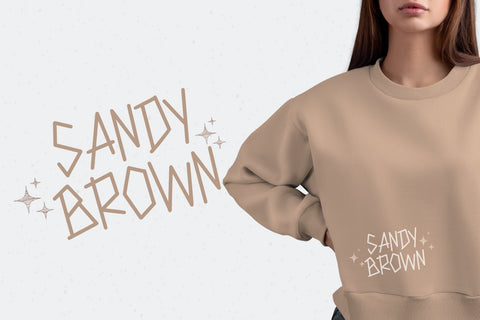 Milky Line Font Sakha Design Studio 