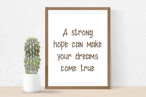 Milky Line Font Sakha Design Studio 