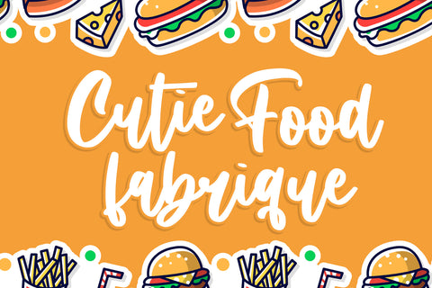 Milky Rainbow Font Abo Daniel Studio 