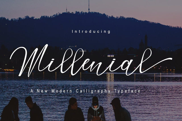 Millenial Font PolemStudio 