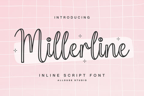 Millerline Font Allouse.Studio 