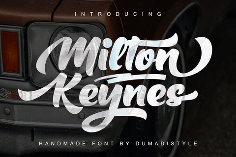 Milton Keynes Font Dumadistyle 