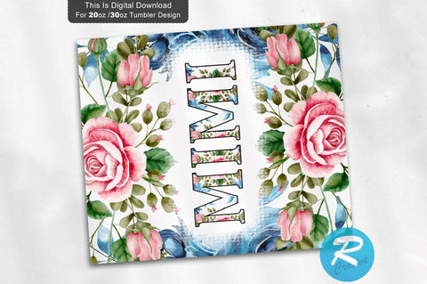 Mimi 20 oz / 30 oz Tumbler PNG Sublimation Regulrcrative 