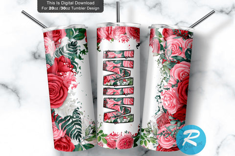 Mimi 20 oz / 30 oz Tumbler PNG Sublimation Regulrcrative 